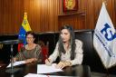 Pdta del TSJ, Mag. Gladys María Gutiérrez Alvarado y Rectora de la UBV, Soc. Sandra Oblitas firmaron convenio de cooperación académica 1.jpg - 