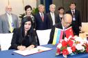 Presidenta del TSJ de Venezuela y su homólogo de China suscriben memorándum de cooperación judicial entre los tribunales supremos de ambos países 8.jpg - 