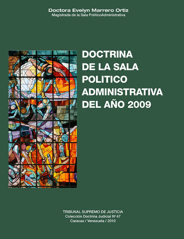 Doctrina de la Sala Políticoadministrativa del año 2009
