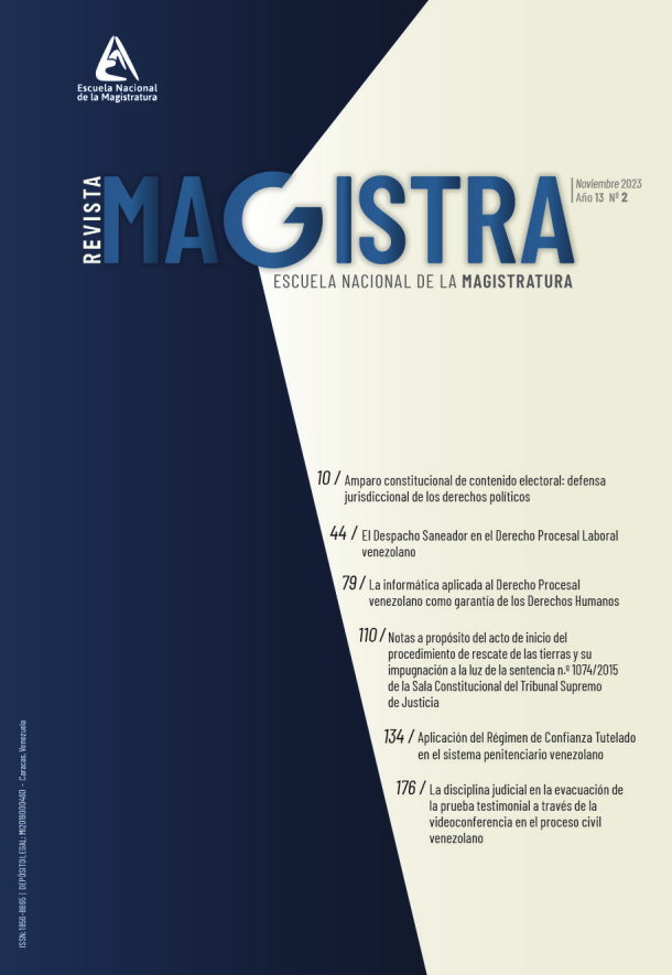 Revista Magistra Año 13 Nro 2